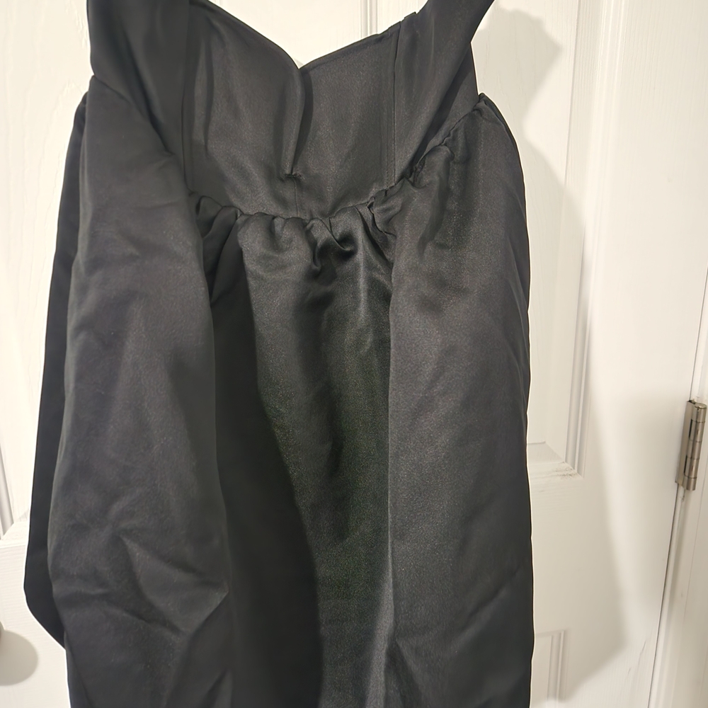 Forever 21 Black Strapless Dress